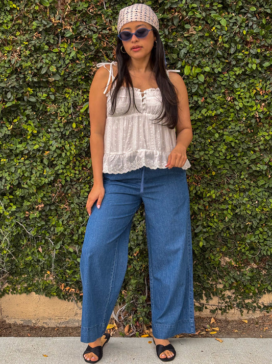Fleur Top-Off White