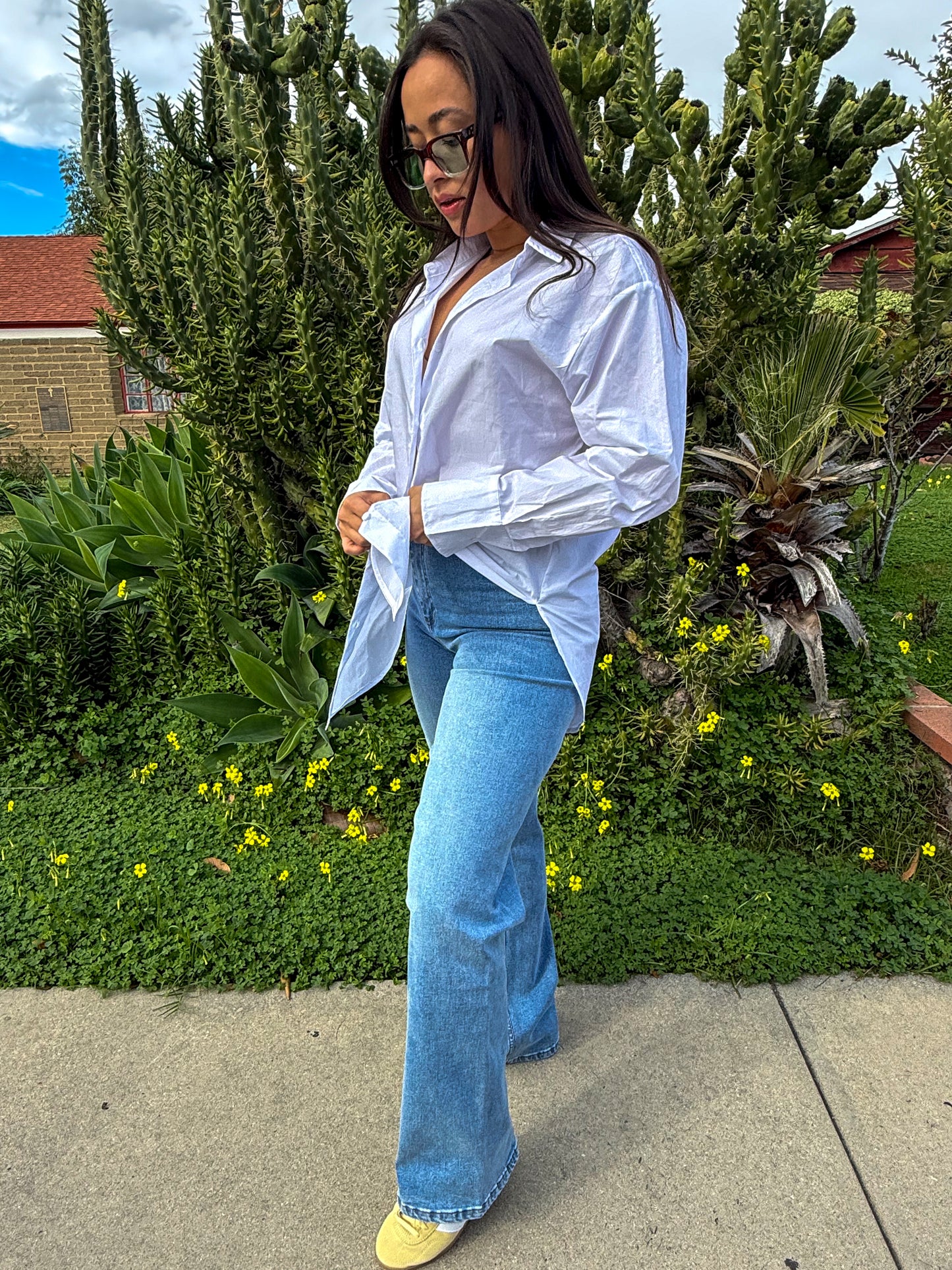 Sam Top-White