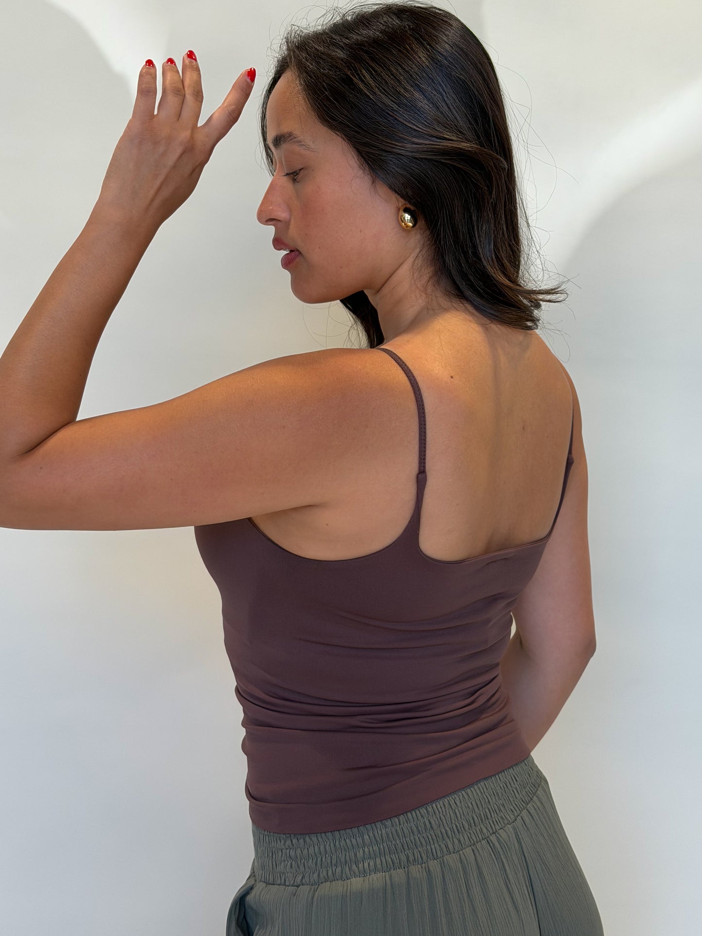 Linea Top-Brown