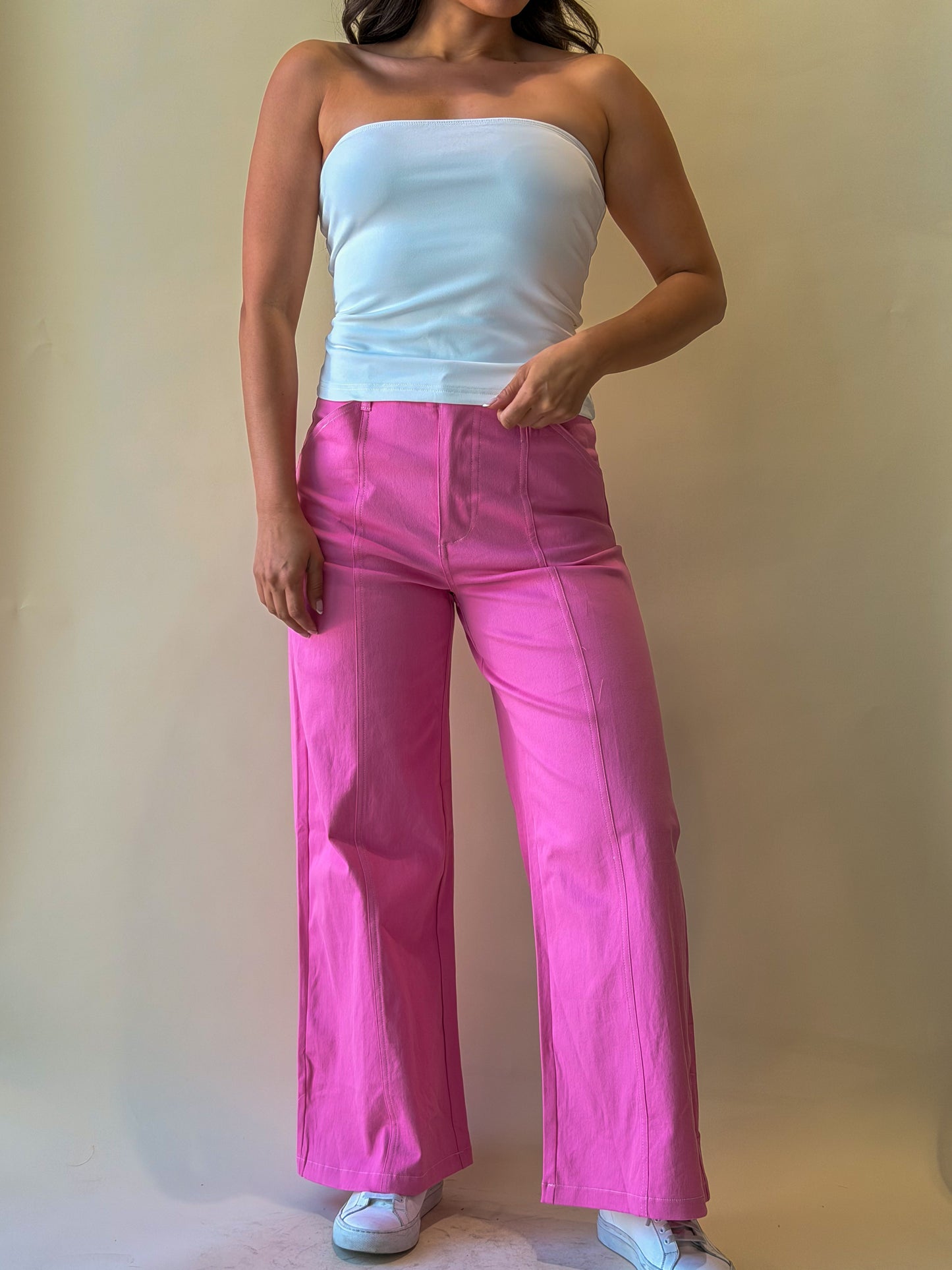 Skylar Pant-Pink