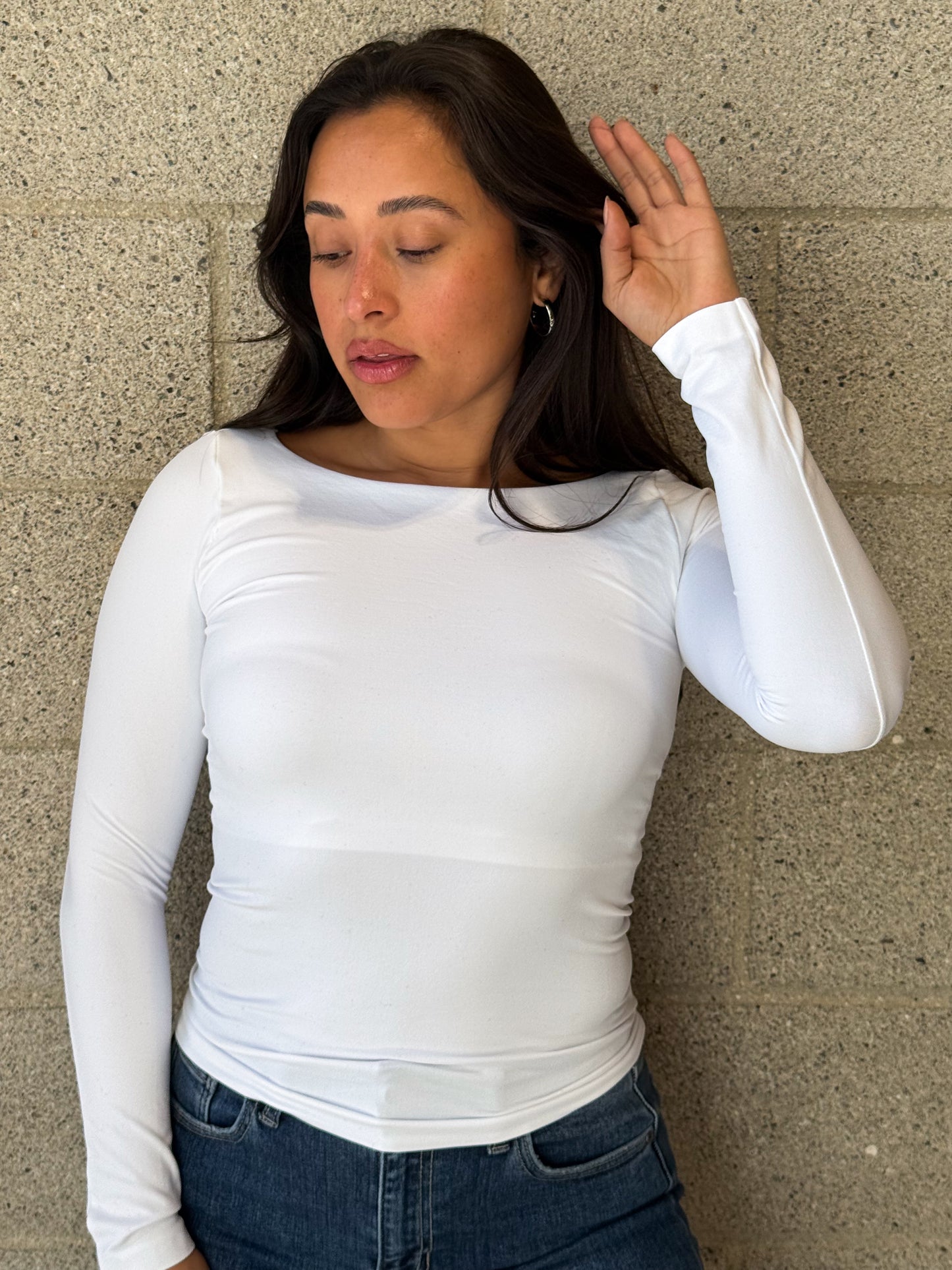 Layer Up Top-White