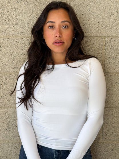 Layer Up Top-White