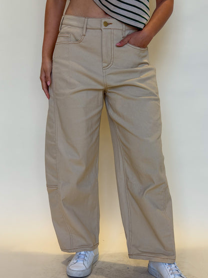 Sahara Pant-Light Taupe