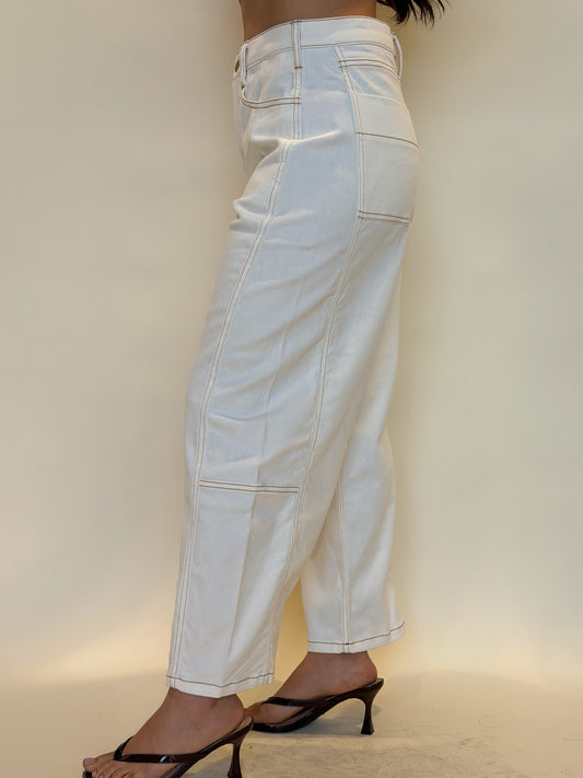 Sahara Pant-Off White