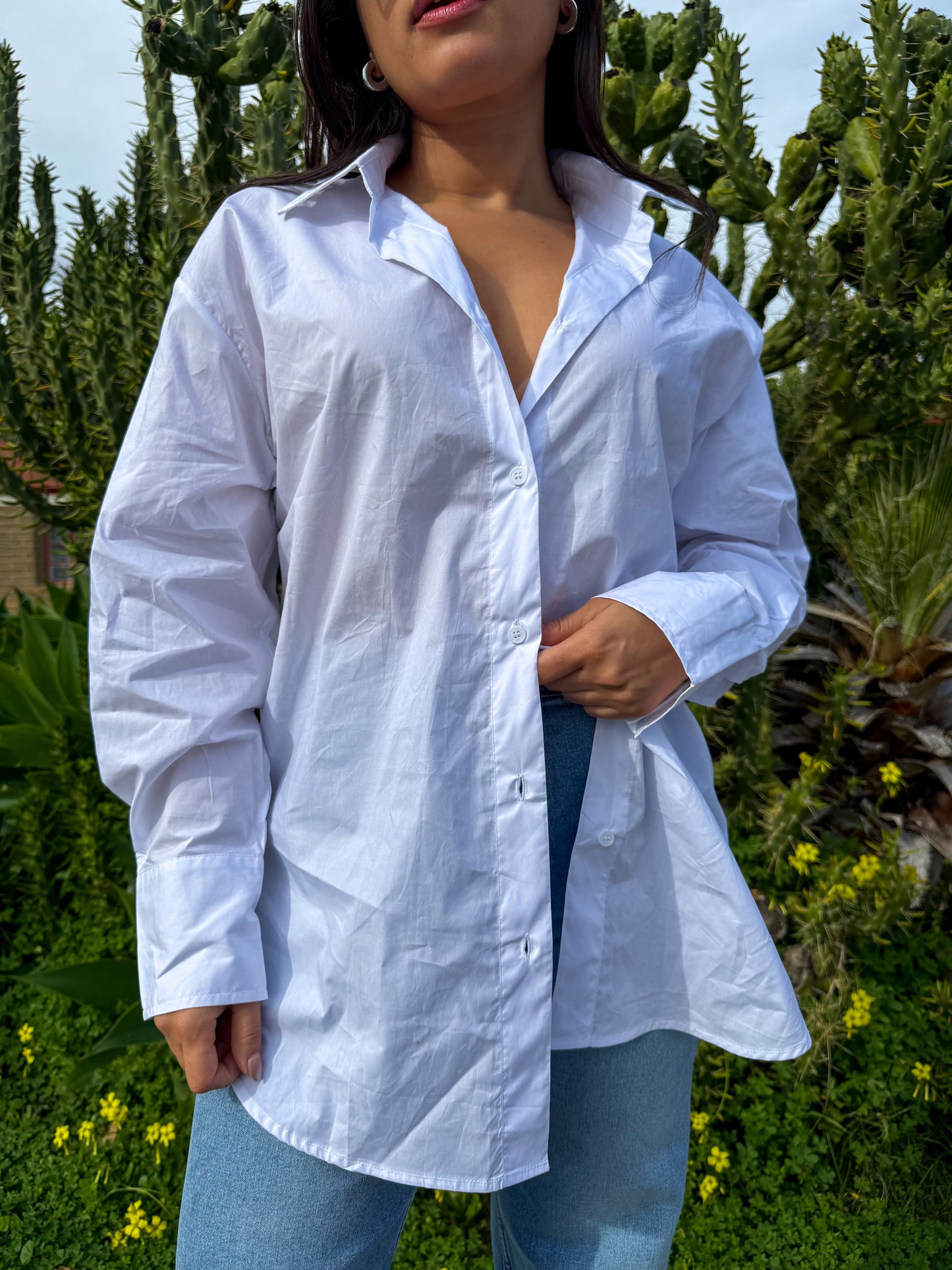 Sam Top-White