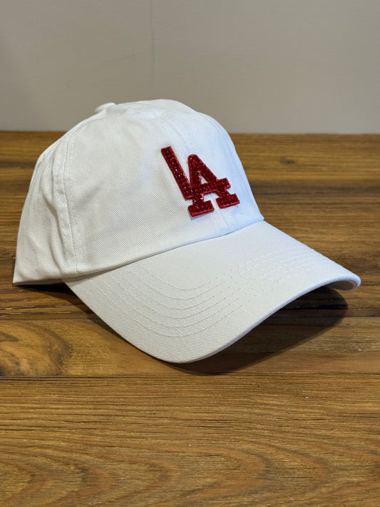 City Lights Cap-White/Red