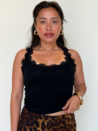 Upscale Top-Black