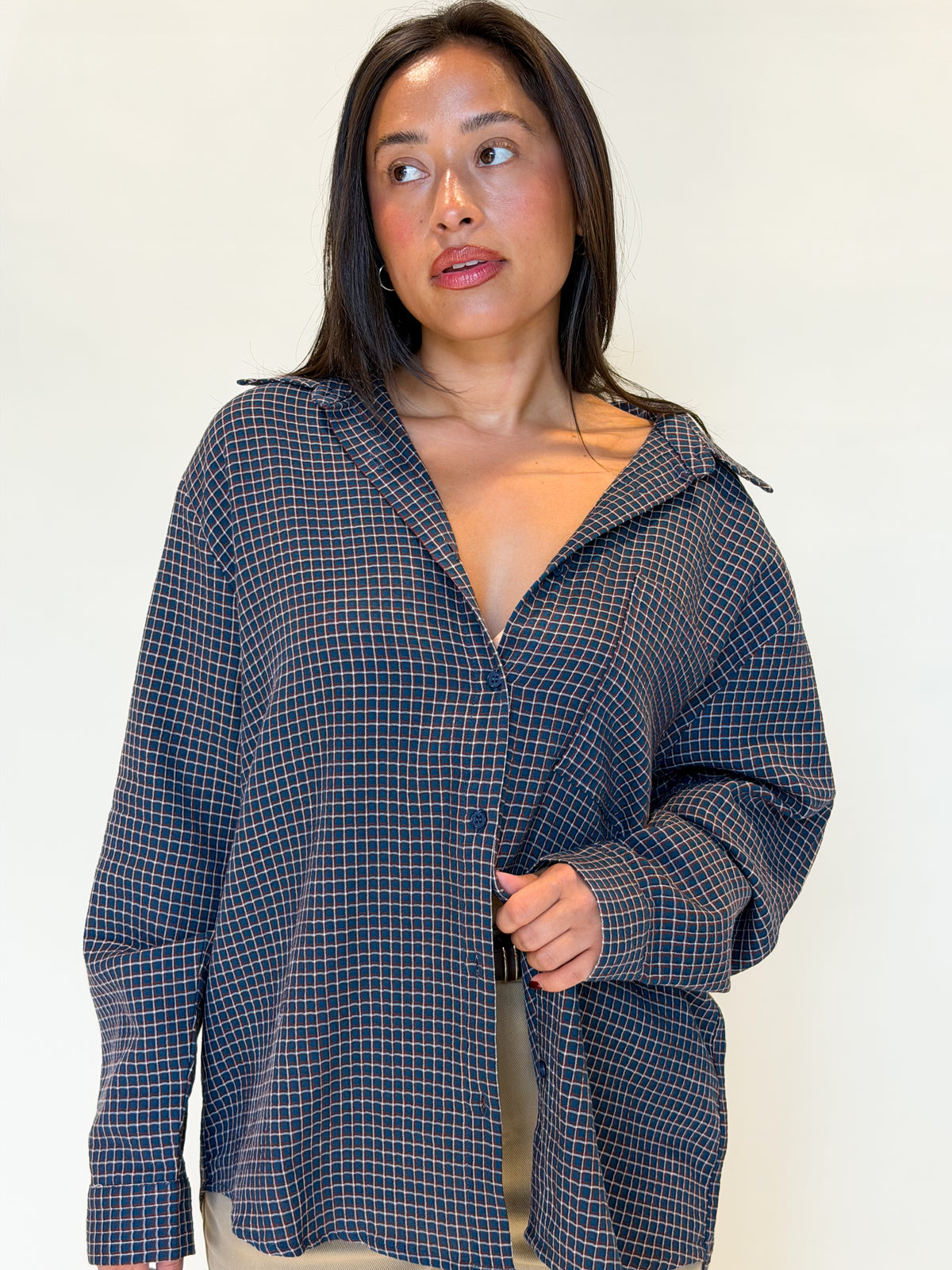 Leni Top-Teal/Multi