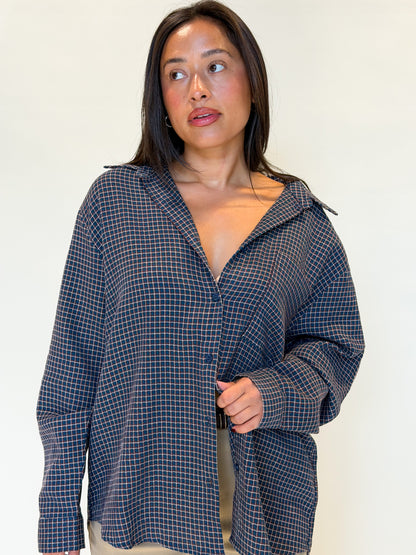 Leni Top-Teal/Multi