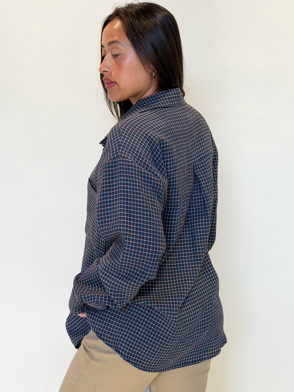 Leni Top-Teal/Multi