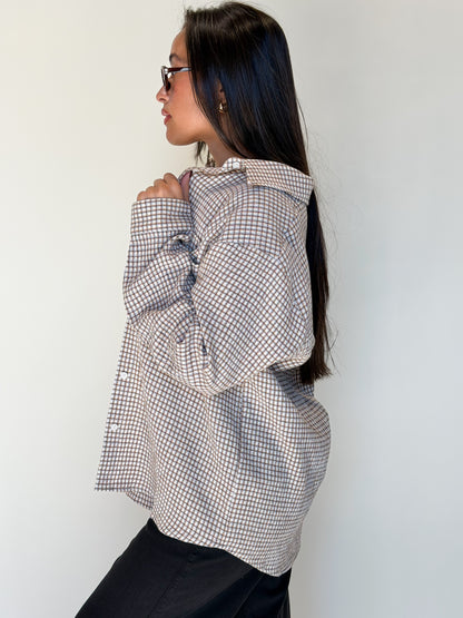 Leni Top-Cream/Mutli