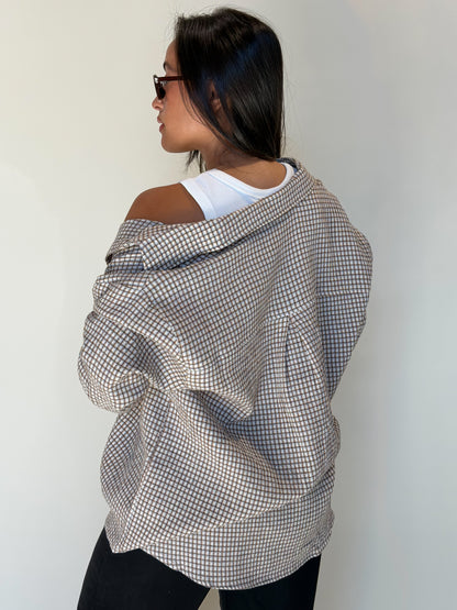 Leni Top-Cream/Mutli