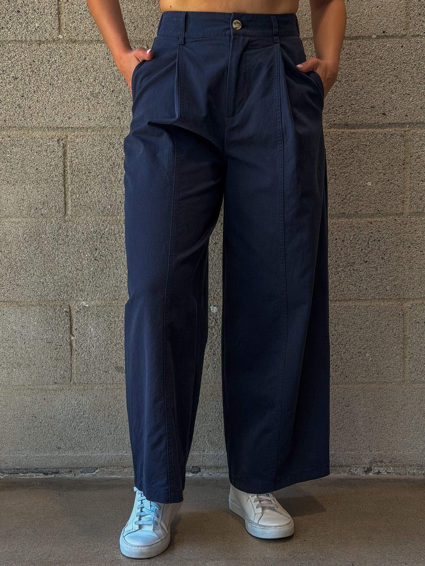 Anchor Pant-Navy